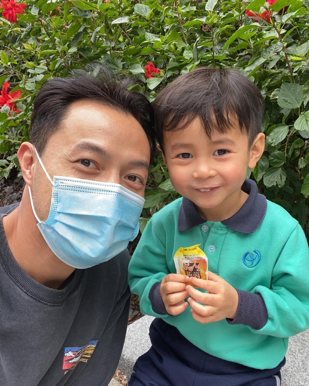 張達倫囝囝之前讀名校「學之園」。